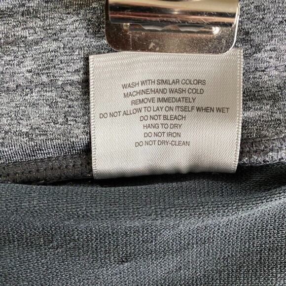 MPG Running Shorts Womens Medium Gray Running Floral Gym Yoga Activewear - Picture 11 of 12